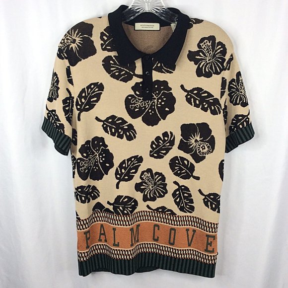 Scotch & Soda Sweaters - Scotch & Soda Amsterdam Polo Sweater Top Shirt